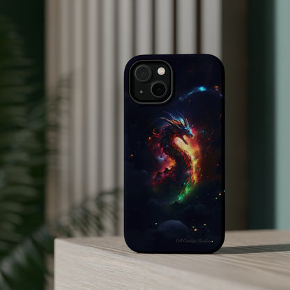 "Cosmic Dragon Unleashed" -MagSafe Tough iPhone Cases