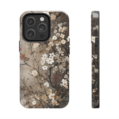 "Whimsical Blooms" -Tough iPhone Cases