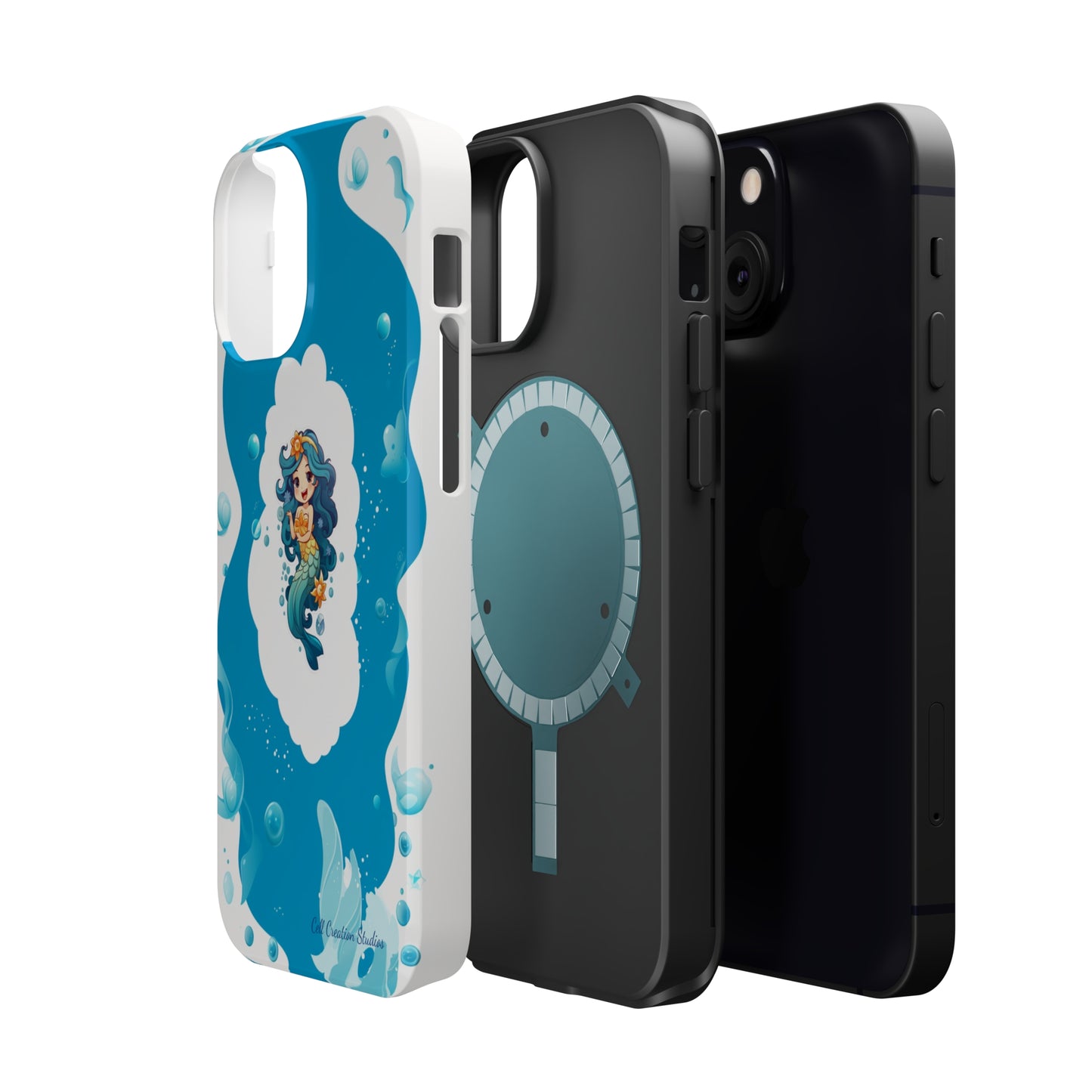 "Mermaid Elegance" -MagSafe Tough iPhone Cases