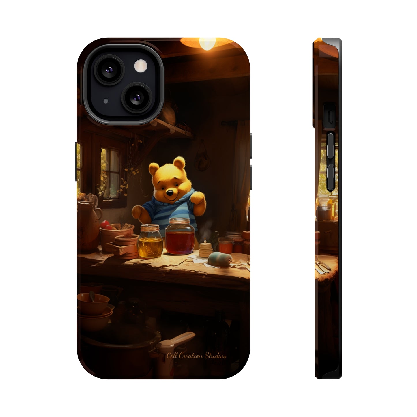 Introducing the "Winnie-The-Pooh's Honey Haven" Cell Phone Case – A Sweet Nostalgic Delight -MagSafe Tough Cases