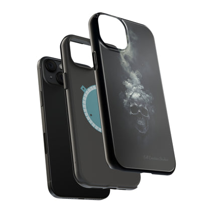 "Ethereal Skull Noir" -MagSafe Tough iPhone Cases