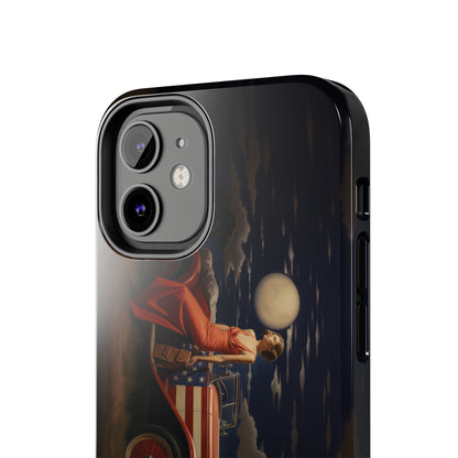 Introducing the "Desert Dreamer - 1920s Americana" Cell Phone Case – Embrace Nostalgic Elegance with Vintage Desert Charm -Tough Phone Cases