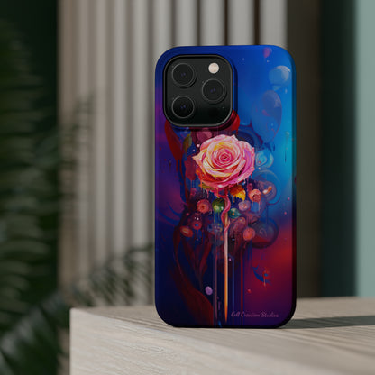 "Dreamy Rose Bloom Fantasy" -MagSafe Tough iPhone Cases