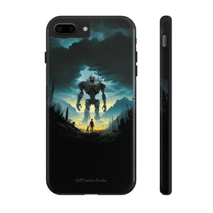 Introducing the "Rising Titan" Cell Phone Case – Witness the Astonishing Emergence of a Giant Robot! -Tough Phone Cases