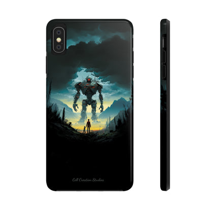 Introducing the "Rising Titan" Cell Phone Case – Witness the Astonishing Emergence of a Giant Robot! -Tough Phone Cases