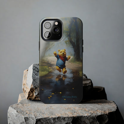 Introducing the "Winnie-The-Pooh Puddle Splash" Cell Phone Case – A Splash of Nostalgic Fun -Tough Phone Cases