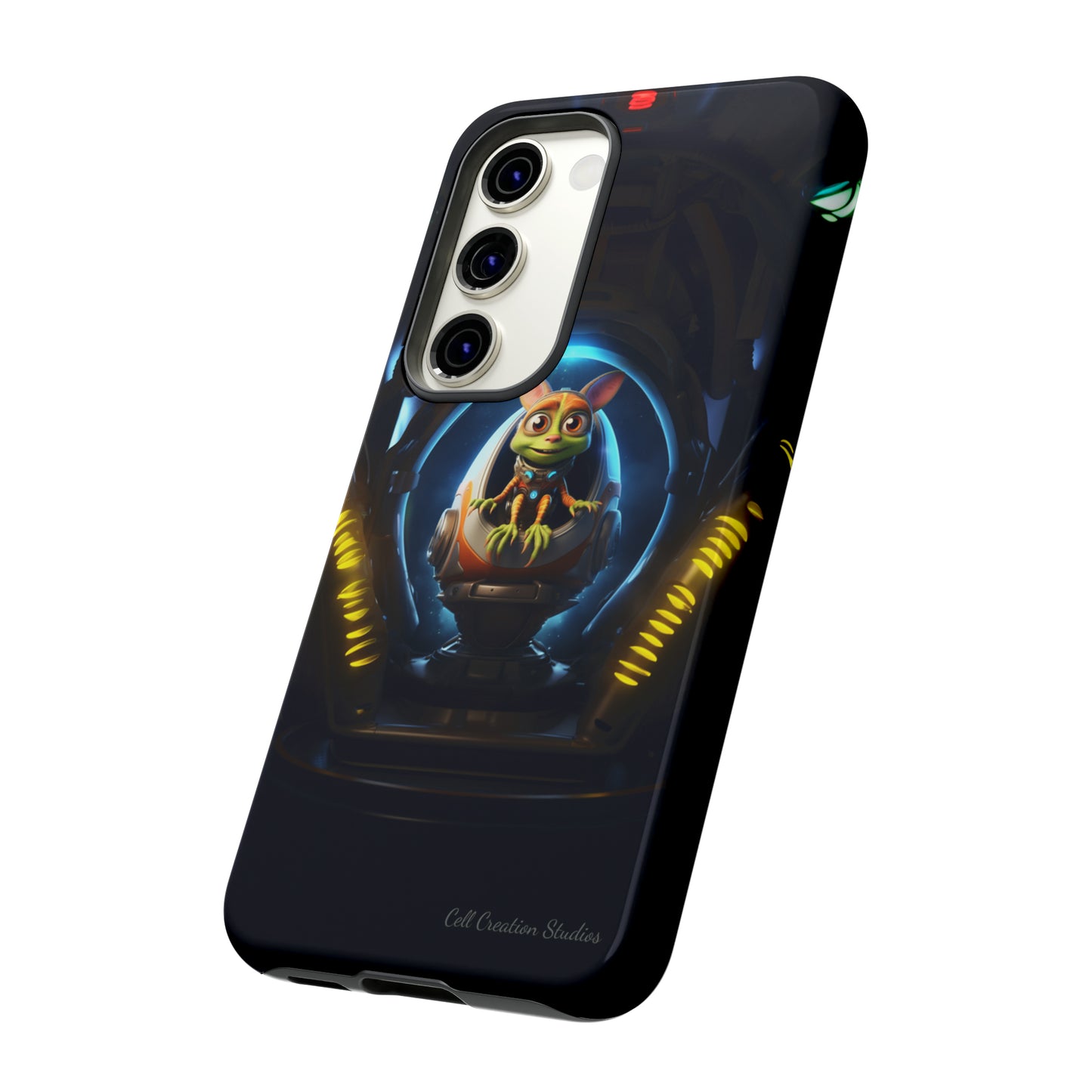 The "Galactic Explorer Alien Spaceship" Phone Case -Tough Cases