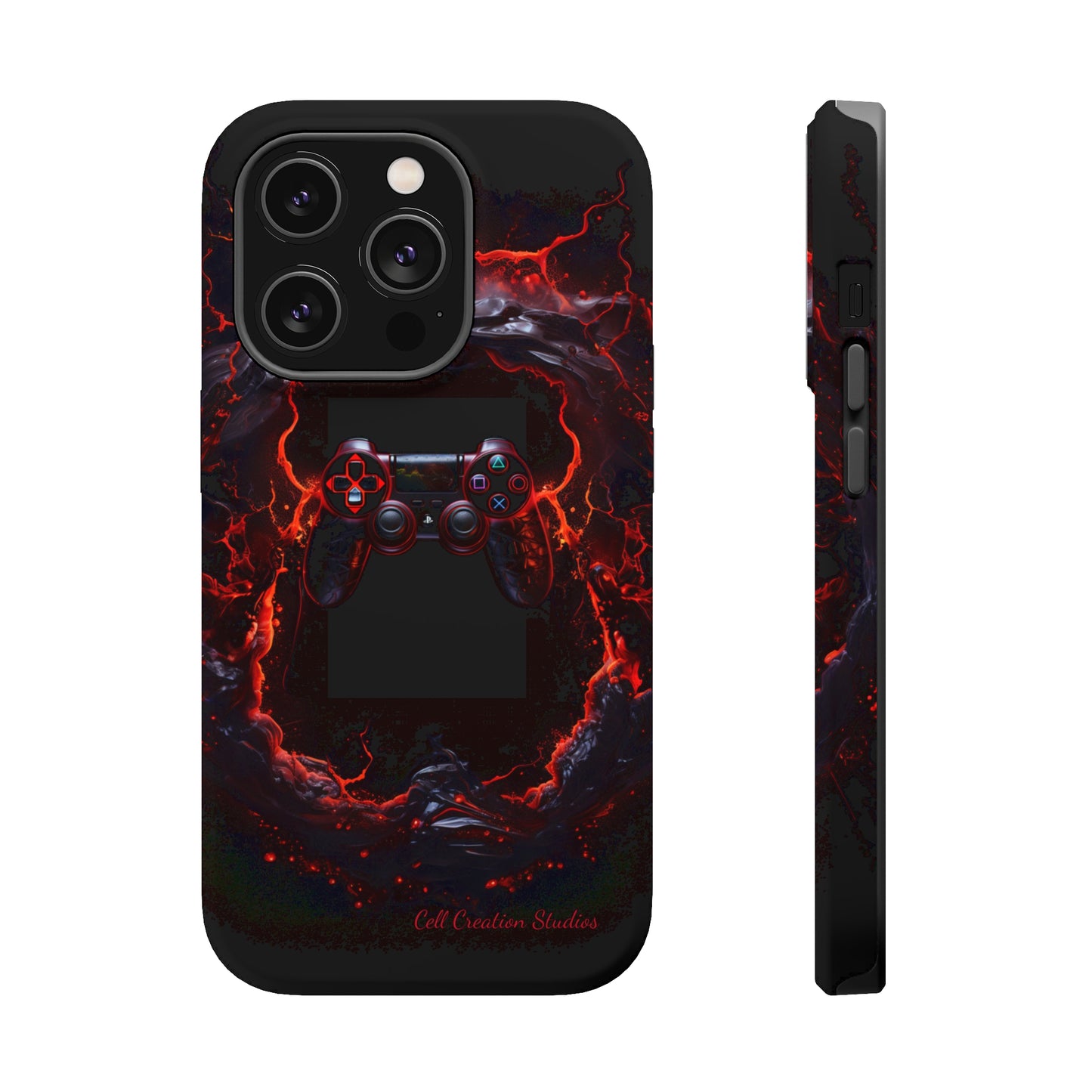 "InfernoGamer Plasma Burst" -MagSafe Tough iPhone Cases