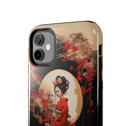 "Japanese Geisha Art" Phone Case -Tough Phone Cases