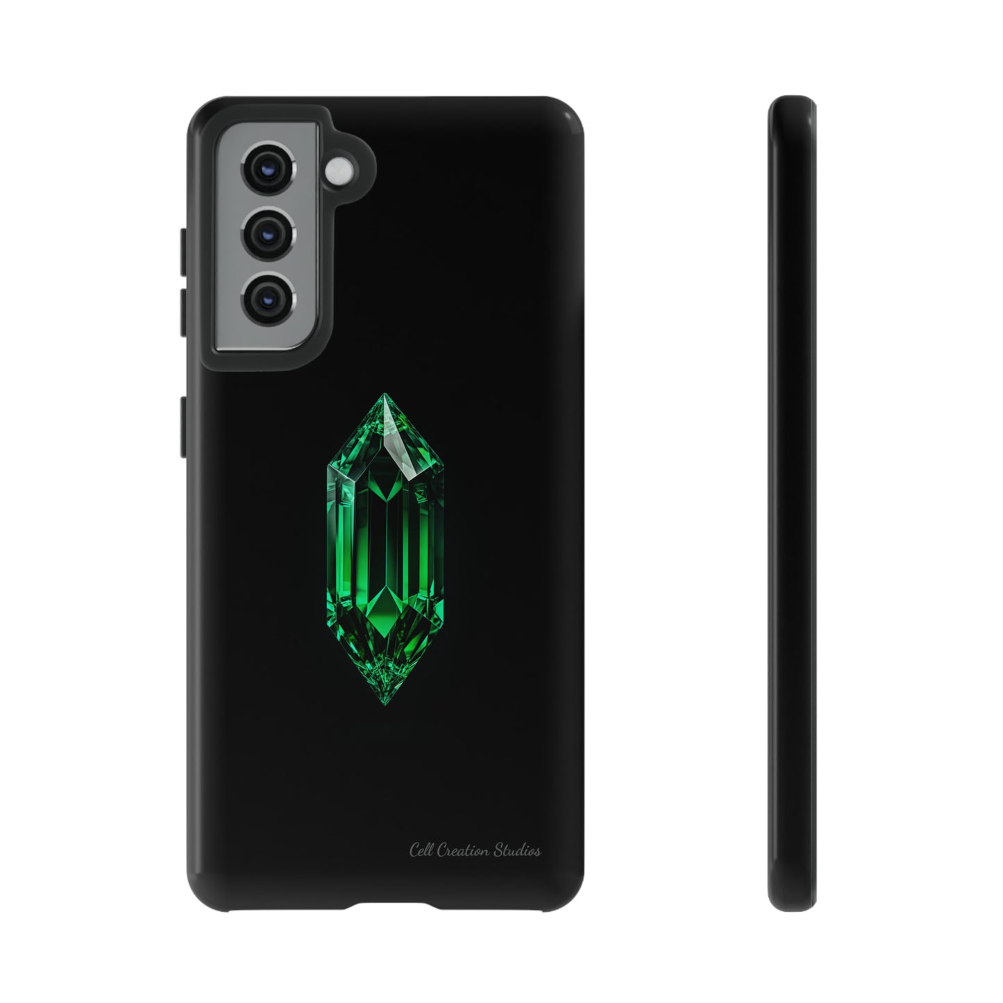 "Emerald Elegance" Phone Case -Tough Cases