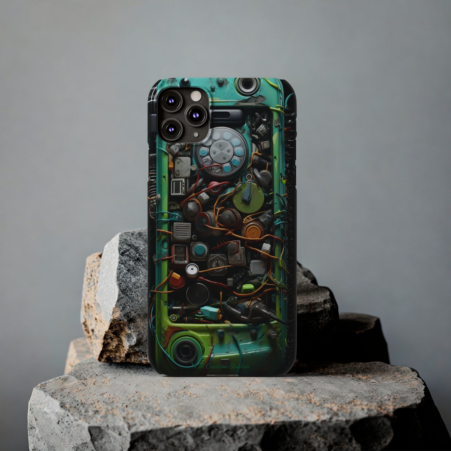 Introducing the "Mechanical Wonders" Cell Phone Case – Peek Inside with Intricate Cell Phone Inner Workings -Slim Phone Cases