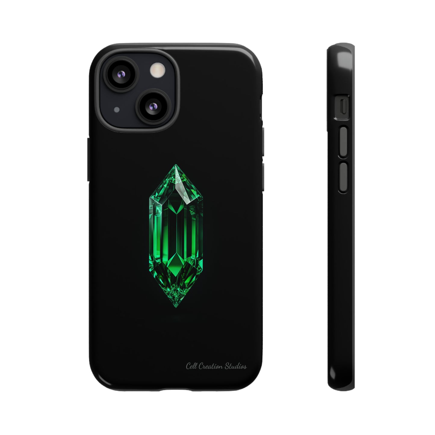 "Emerald Elegance" Phone Case -Tough Cases