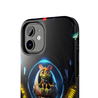 The "Galactic Explorer Alien Spaceship" Phone Case -Tough Phone Cases