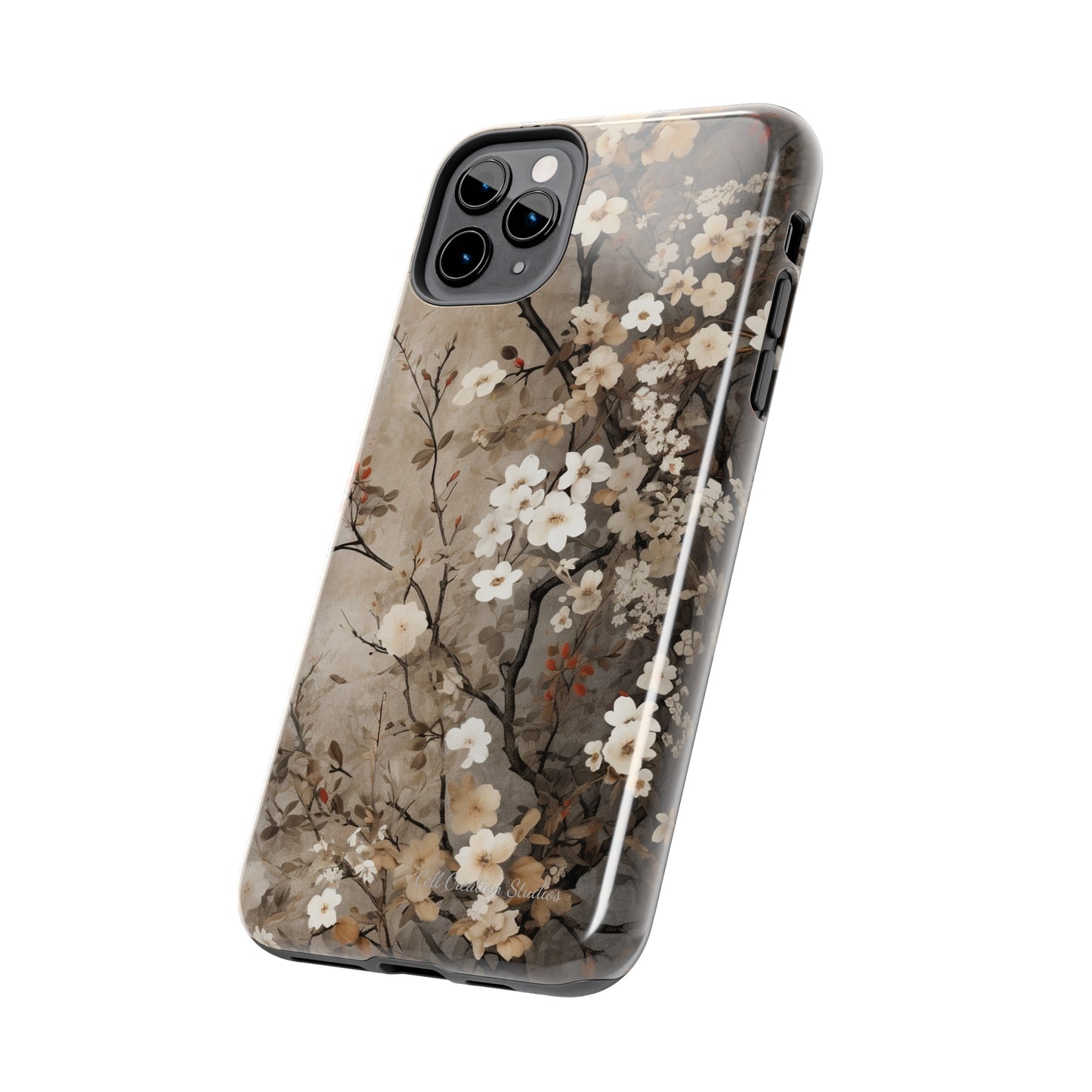 "Whimsical Blooms" -Tough iPhone Cases