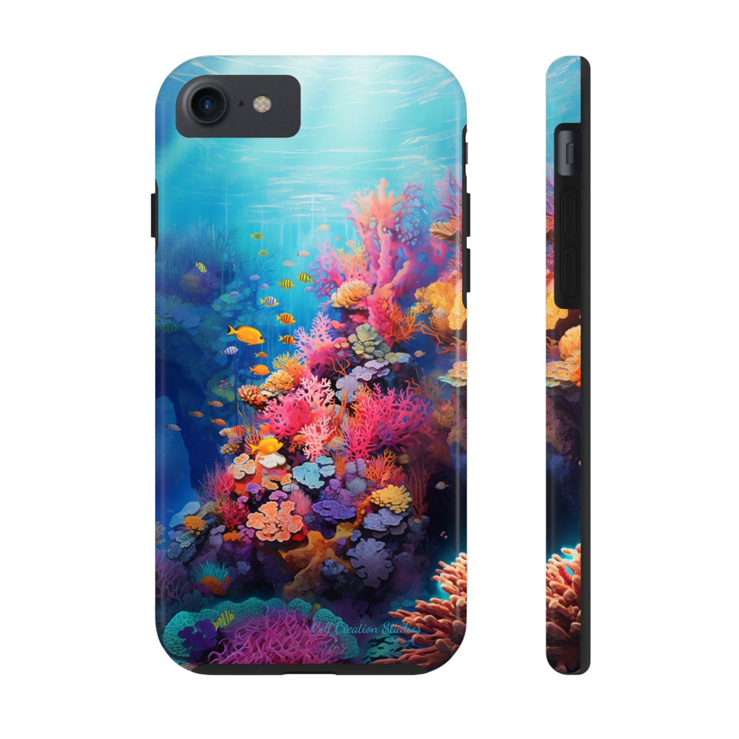 "Coral Reef Splendor" Cell Phone Case – Dive into the Vibrant Underwater World - Phone Cases