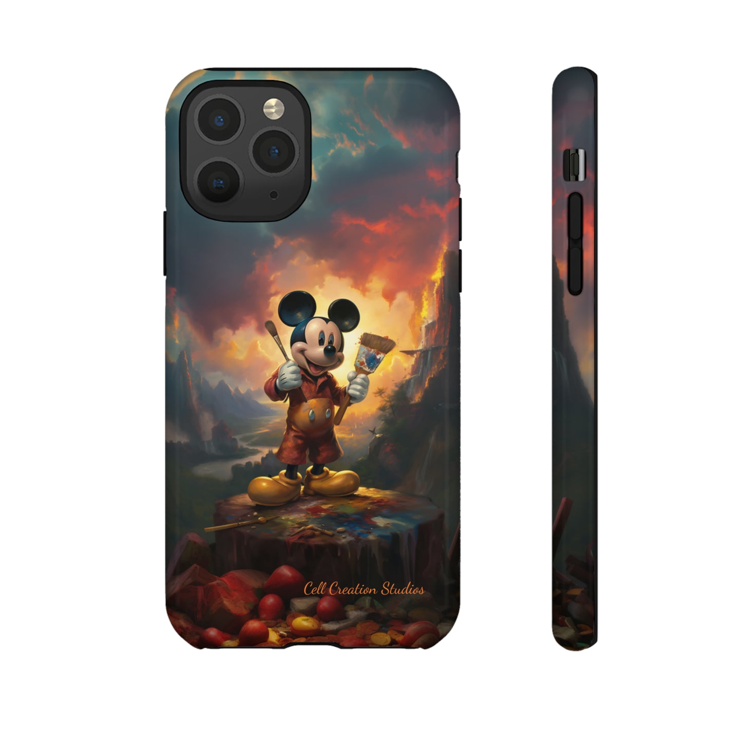 "Artist Mickey" -Tough iPhone Cases