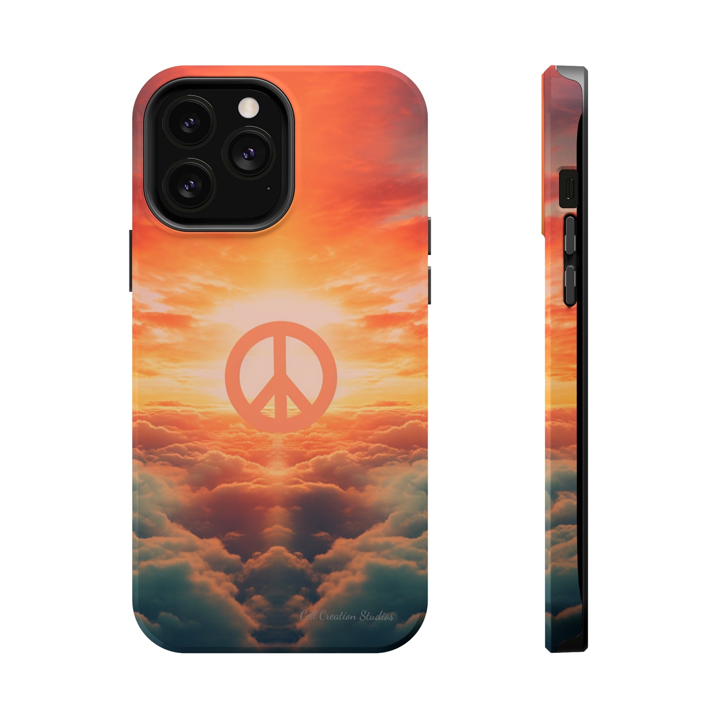 Introducing the "Sky Peace" Cell Phone Case – Carry Tranquility in Your Pocket -MagSafe Tough Cases