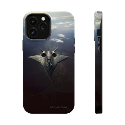 "Stealth Bomber Nightfall" Phone Case -MagSafe Tough Cases