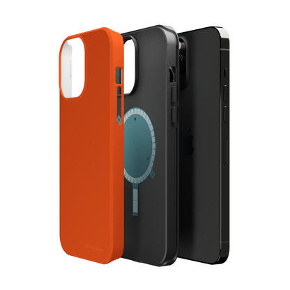 "Orange Burst" -MagSafe Tough iPhone Cases