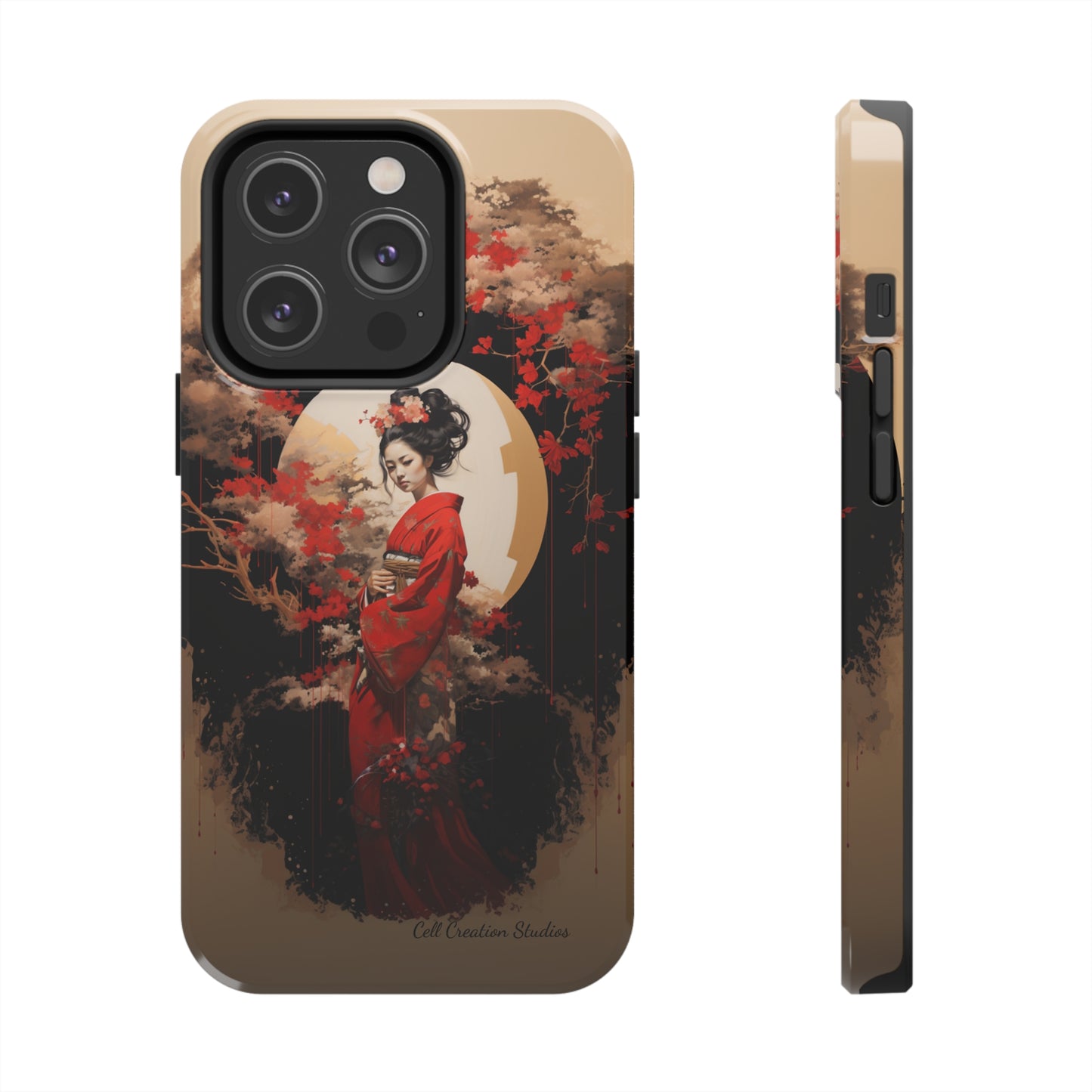 "Japanese Geisha Art" Phone Case -Tough Phone Cases