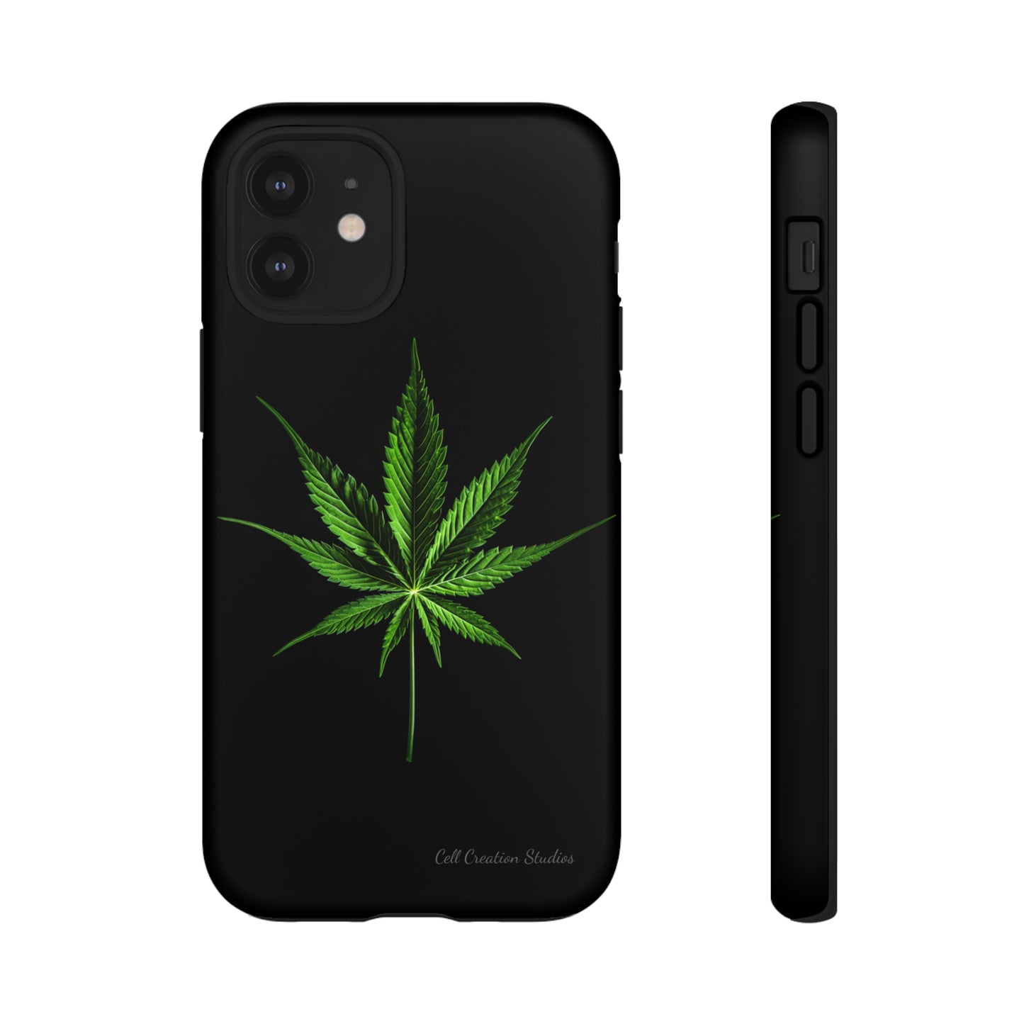 "Cannabis Chic" Marijuana Leaf Phone Case -Tough Cases