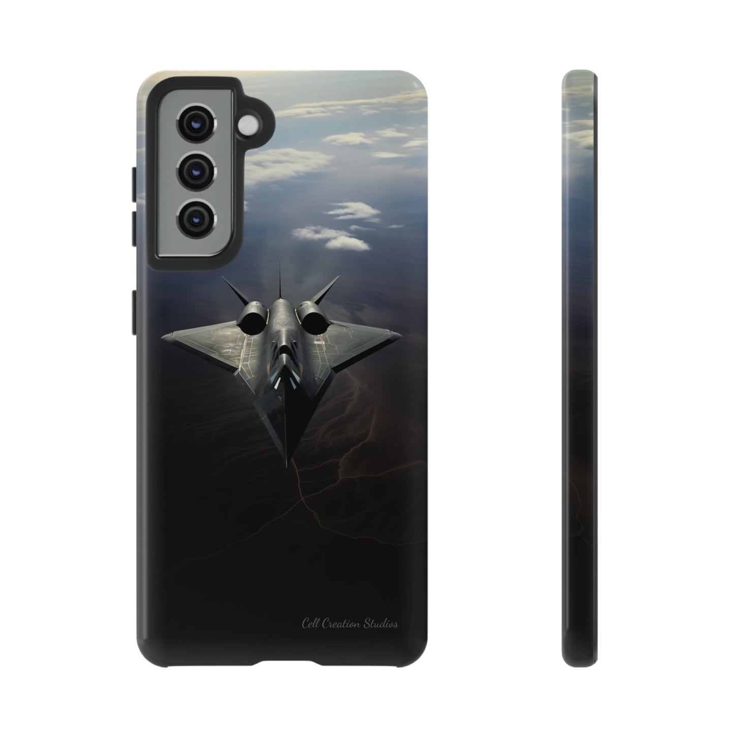 "Stealth Bomber Nightfall" Phone Case -Tough Cases