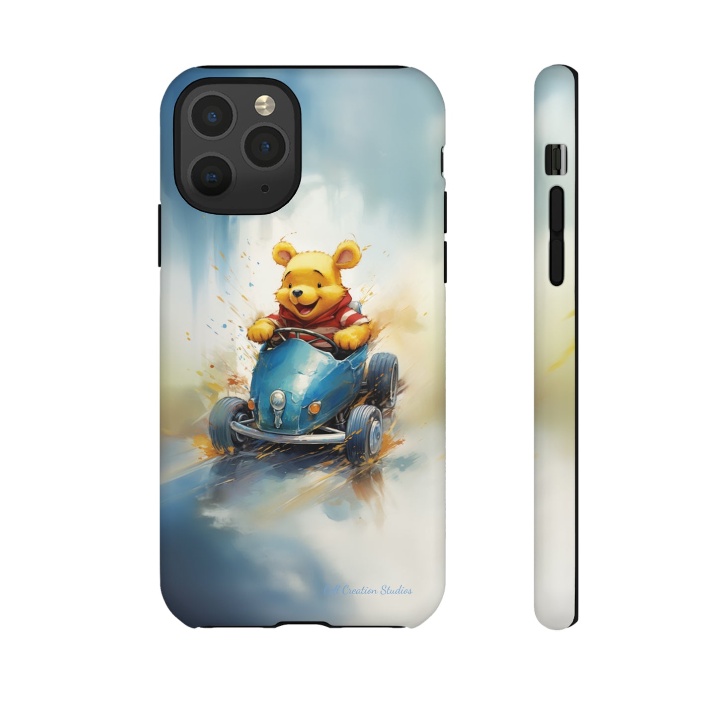 "Winnie-The-Pooh's Race Day" Phone Case -Tough Cases