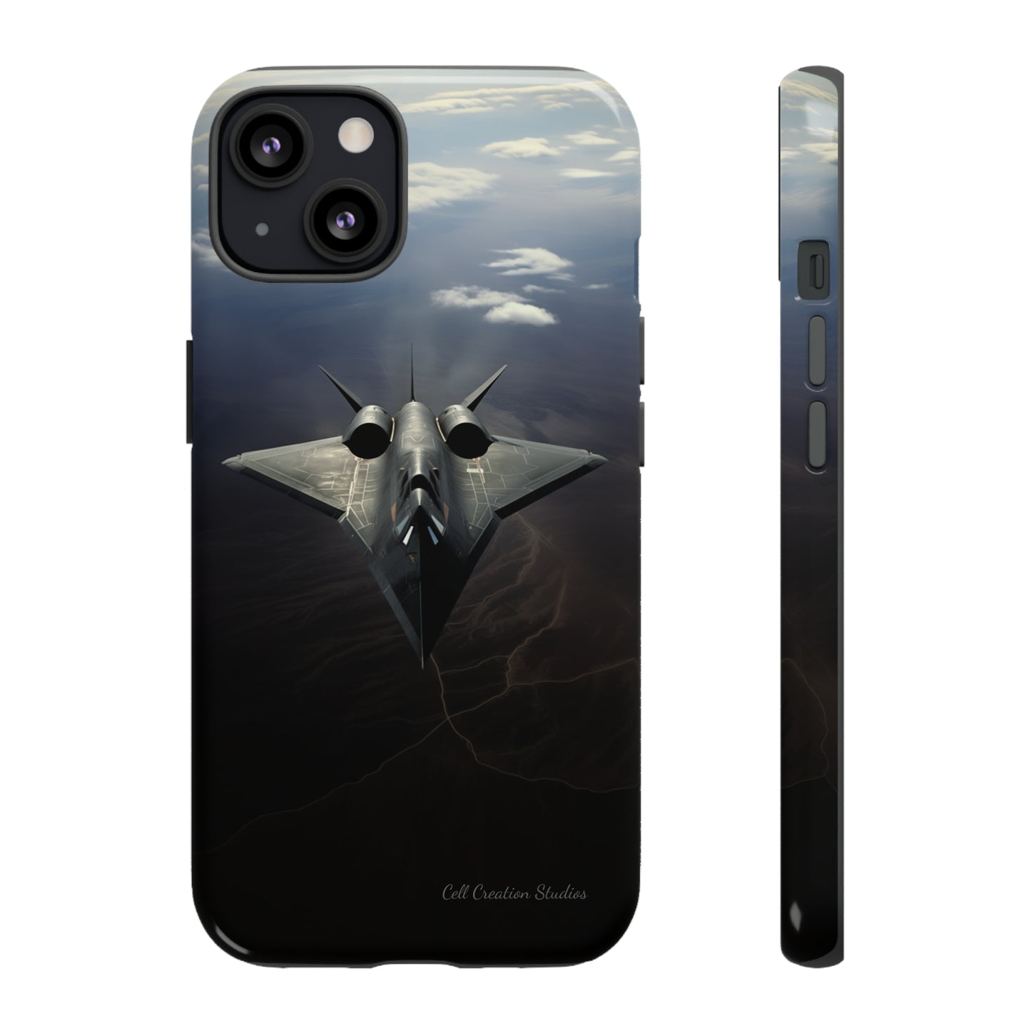 "Stealth Bomber Nightfall" Phone Case -Tough Cases