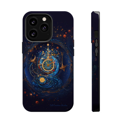 "Cosmic Clock Elegance" -MagSafe Tough iPhone Cases