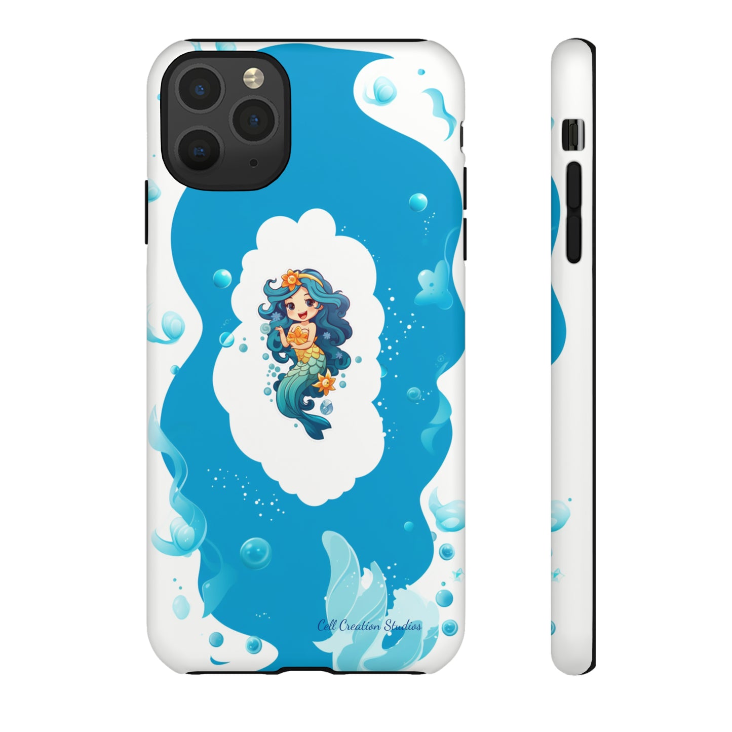 "Mermaid Elegance" -Tough iPhone Cases