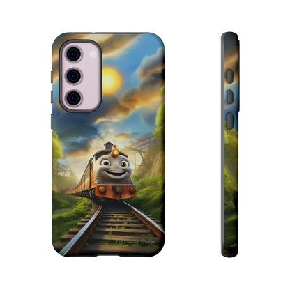 The "Smiling Express Train" Phone Case -Tough Cases