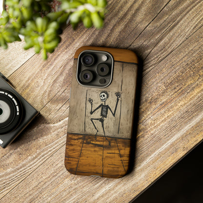 "Groovy Bones Skeleton" -Tough iPhone Cases