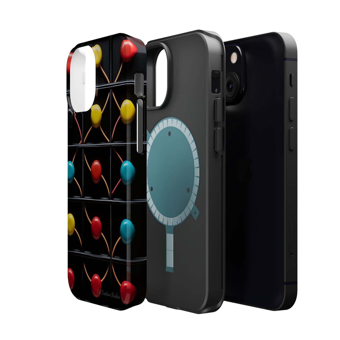 "Vibrant Spheres Fusion" -MagSafe Tough Phone Cases