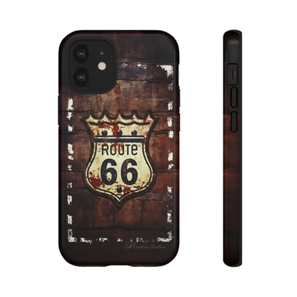 "Retro Route 66" Phone Case -Tough Cases