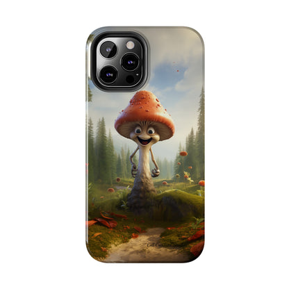 Introducing the "Smiling Mushroom" Cell Phone Case – Spread Joy with Every Glance! -Tough Phone Cases