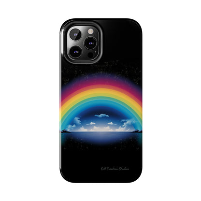 "Vibrant Skies: Rainbow Sunset" Cell Phone Case -Tough Phone Cases