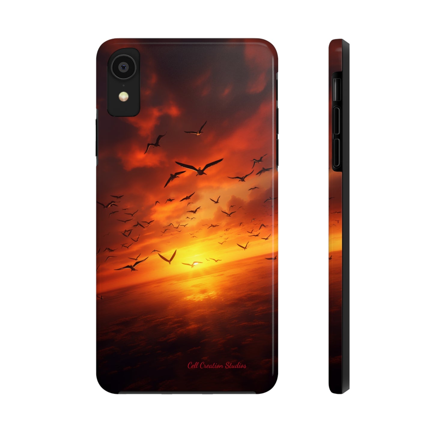 Introducing the "Sunset Soar" Cell Phone Case – Embrace Freedom and Beauty -Tough Phone Cases