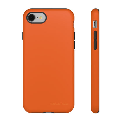 "Orange Burst" -Tough iPhone Cases