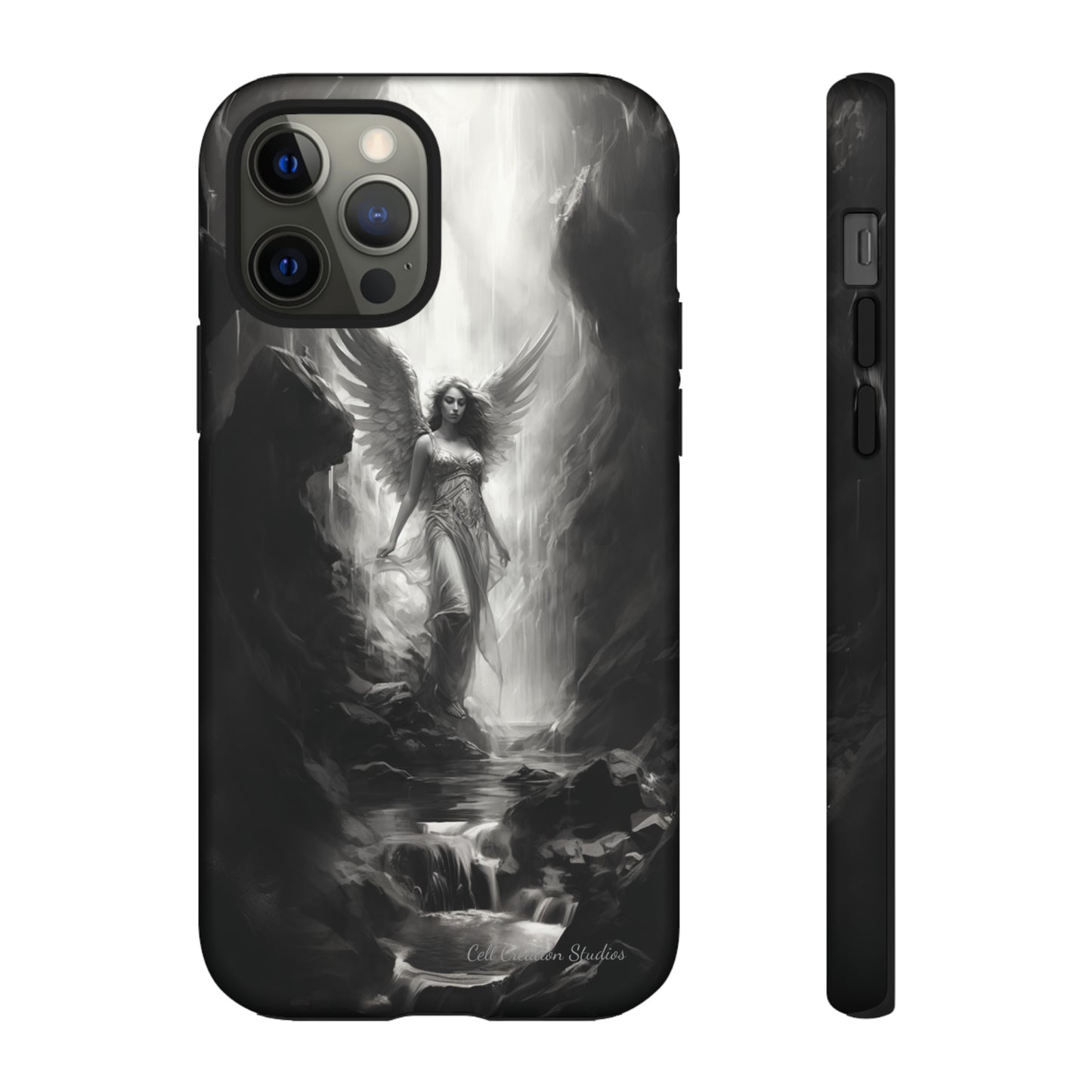 "Seraphic Streams" Angelic Ravine Phone Case -Tough Cases