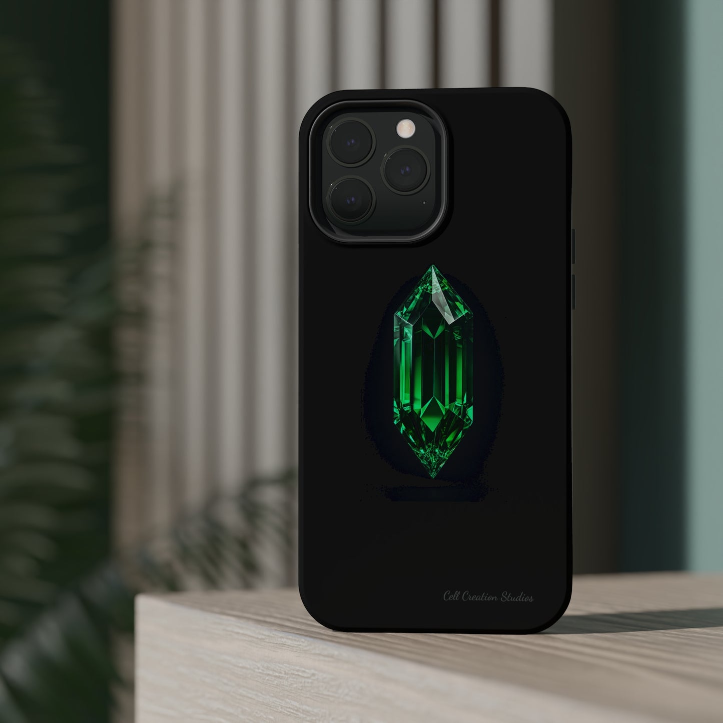 "Emerald Elegance" Phone Case -MagSafe Tough Cases