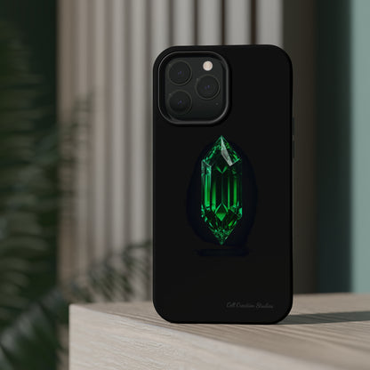 "Emerald Elegance" Phone Case -MagSafe Tough Cases