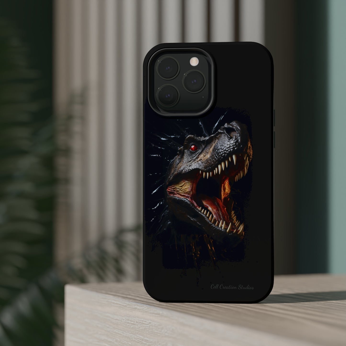 "Jurassic Impact" T-Rex Phone Case -MagSafe Tough Cases