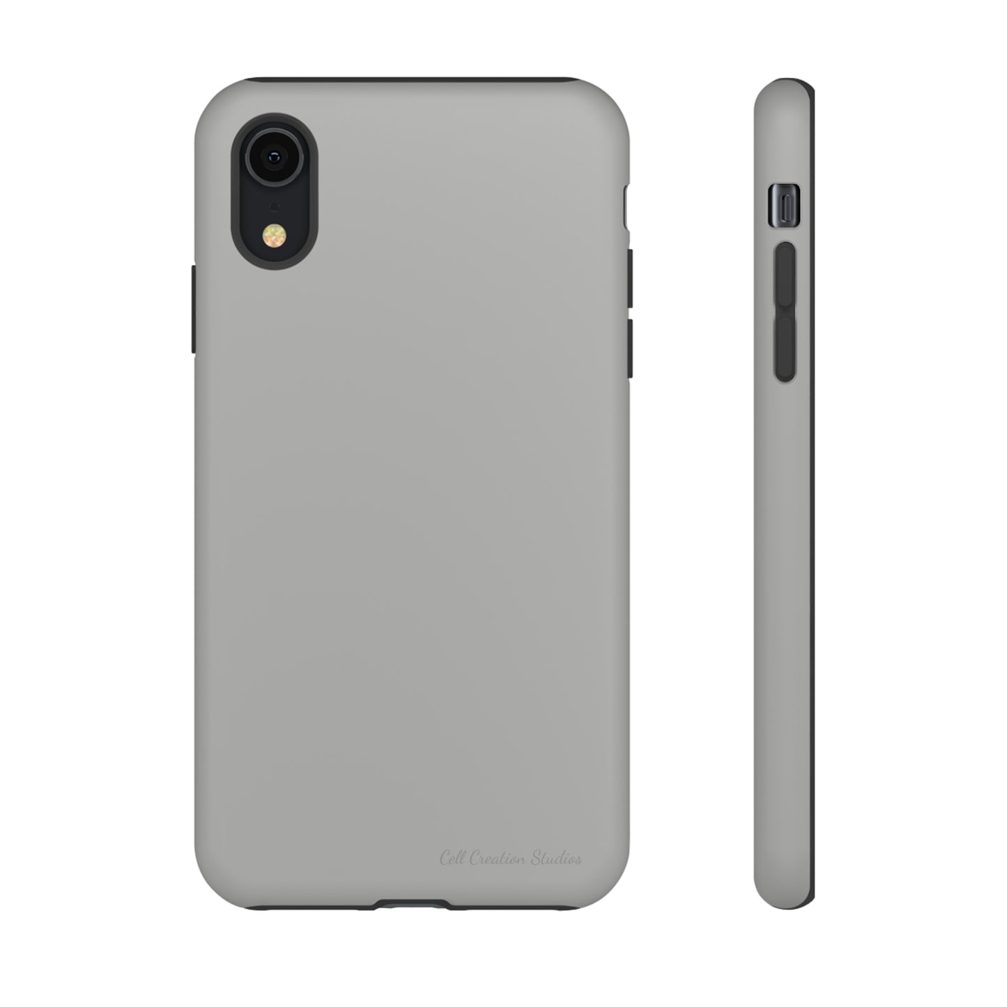 "Sleek Silver Essence" -Tough iPhone Cases