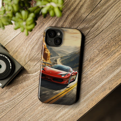 "Mountain Majesty Ferrari Edition" -MagSafe Tough iPhone Cases