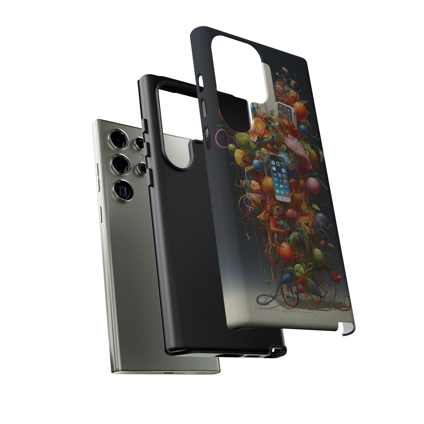 Introducing the "NatureFusion" Cell Phone Case – Where Technology Blossoms into Beauty!