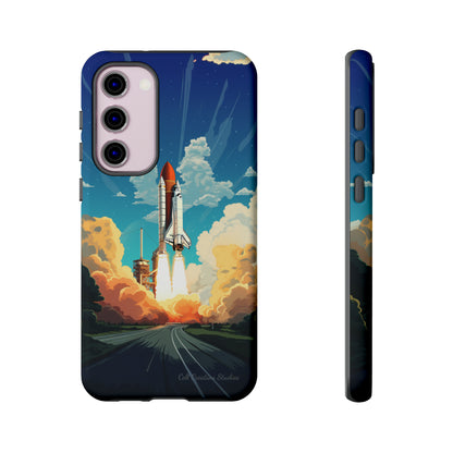 Introducing the "NASA Space Shuttle Launch" Cell Phone Case - Elevate Your Style to New Heights -Tough Cases