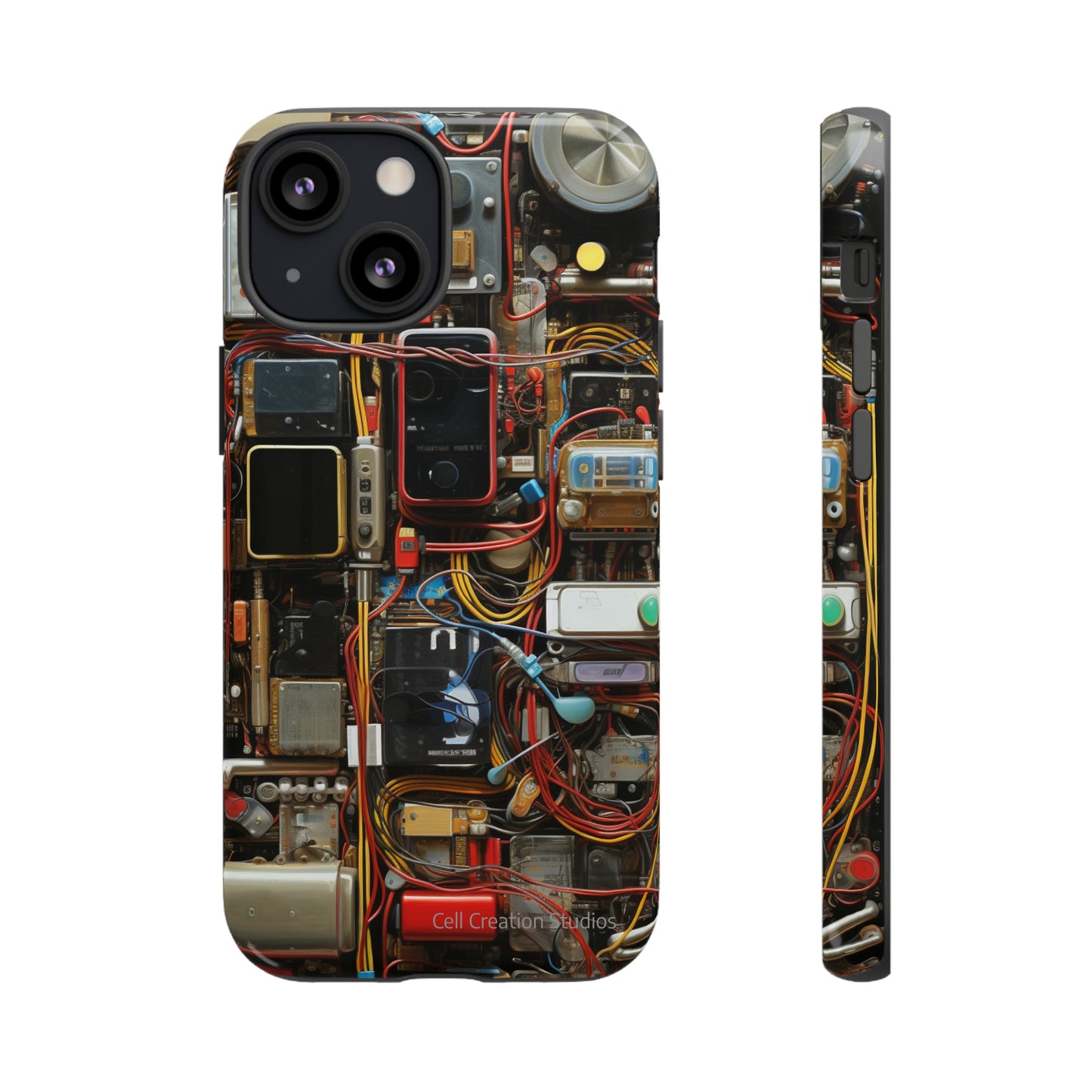 "Tech Inside Out Armor" -Tough iPhone Cases