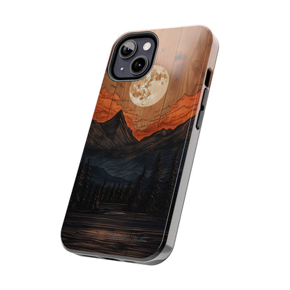 "Elevate Your Style with the Mountain Moonlight Phone Case" -Tough Phone Cases