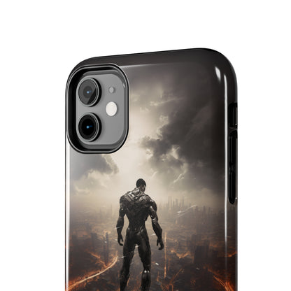 Introducing the "Cyber Guardian" Cell Phone Case – Embrace Futuristic Heroism -Tough Phone Cases