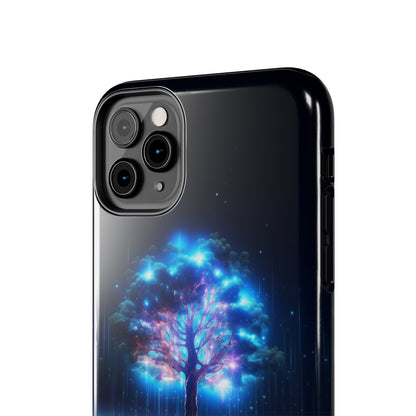 Introducing the "Luminous Tree" Cell Phone Case – Illuminate Your Style with Nature's Glow -Tough Phone Cases